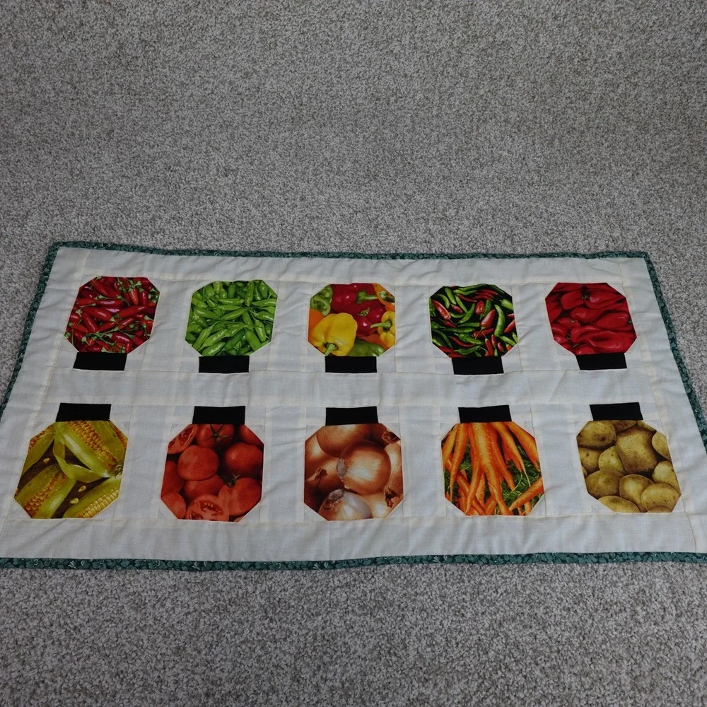 Handmade handcrafted quilted